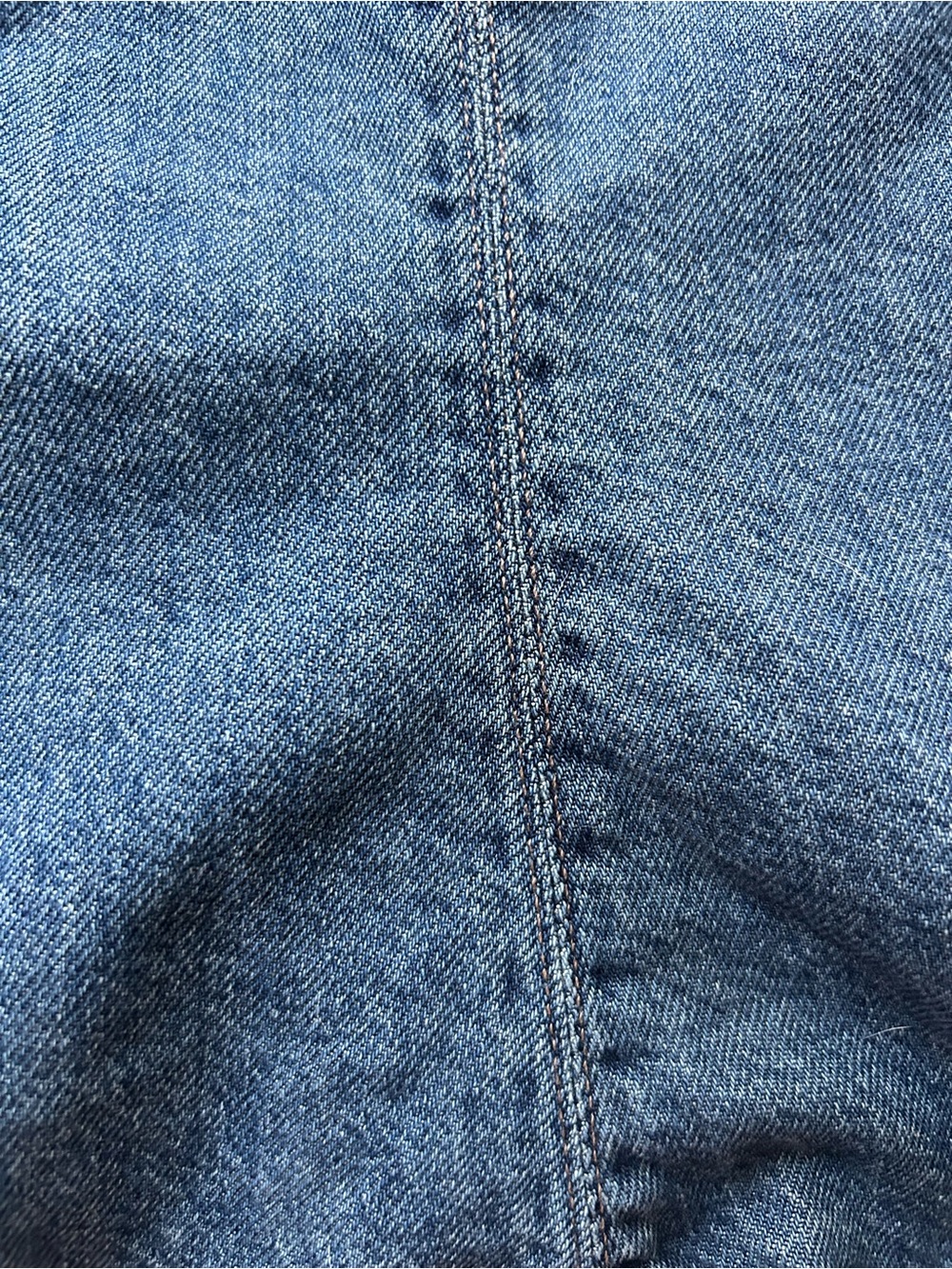 H&M Divided Denim Peplum Blouse Top Dressy - Picture 8 of 13
